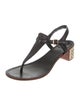 Tory Burch T-Strap Leather Sandals