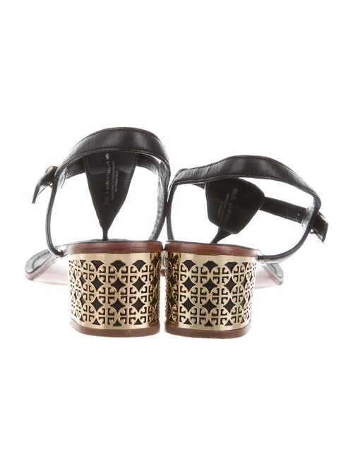 Tory Burch T-Strap Leather Sandals