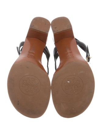 Tory Burch T-Strap Leather Sandals