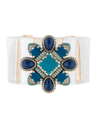 Tory Burch Lucite Cuff Bracelet