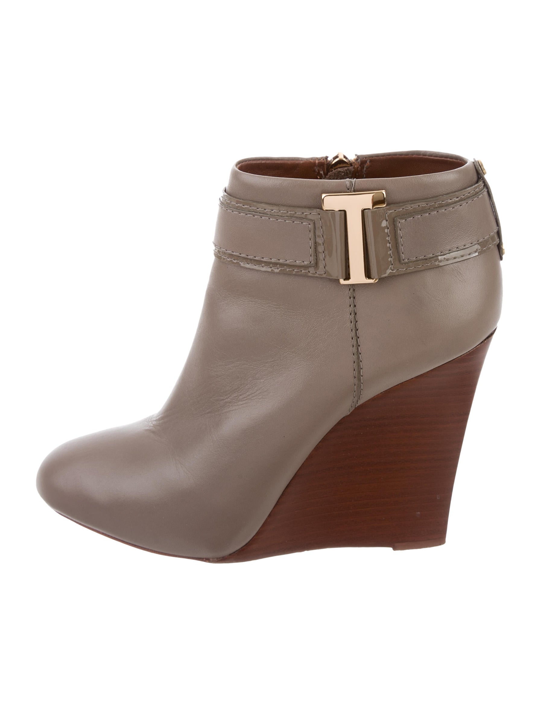 tory burch wedge booties