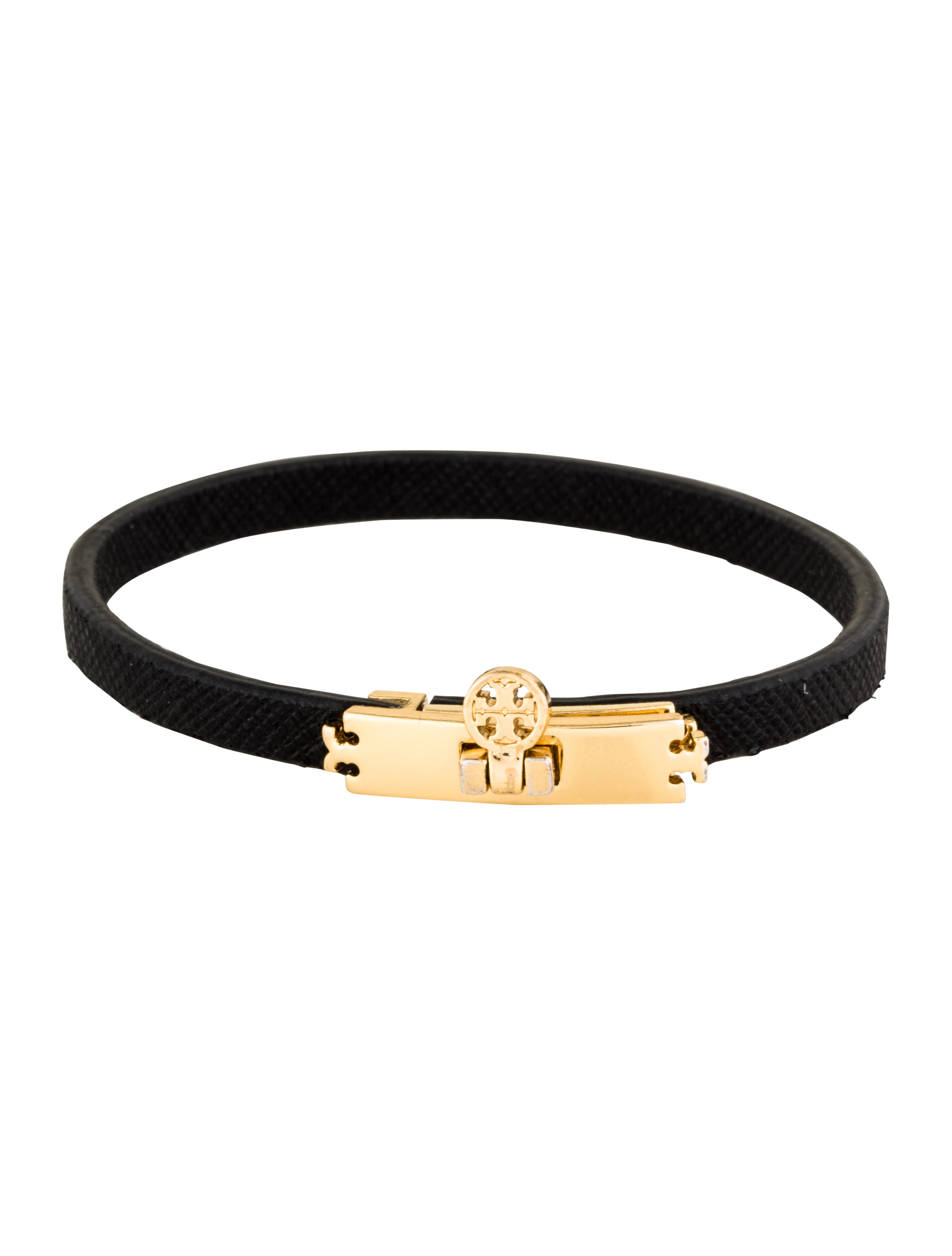 Tory Burch Turnlock Leather Wrap Bracelet Bracelets Wto96532 Turnlock Leather Wrap Bracelet