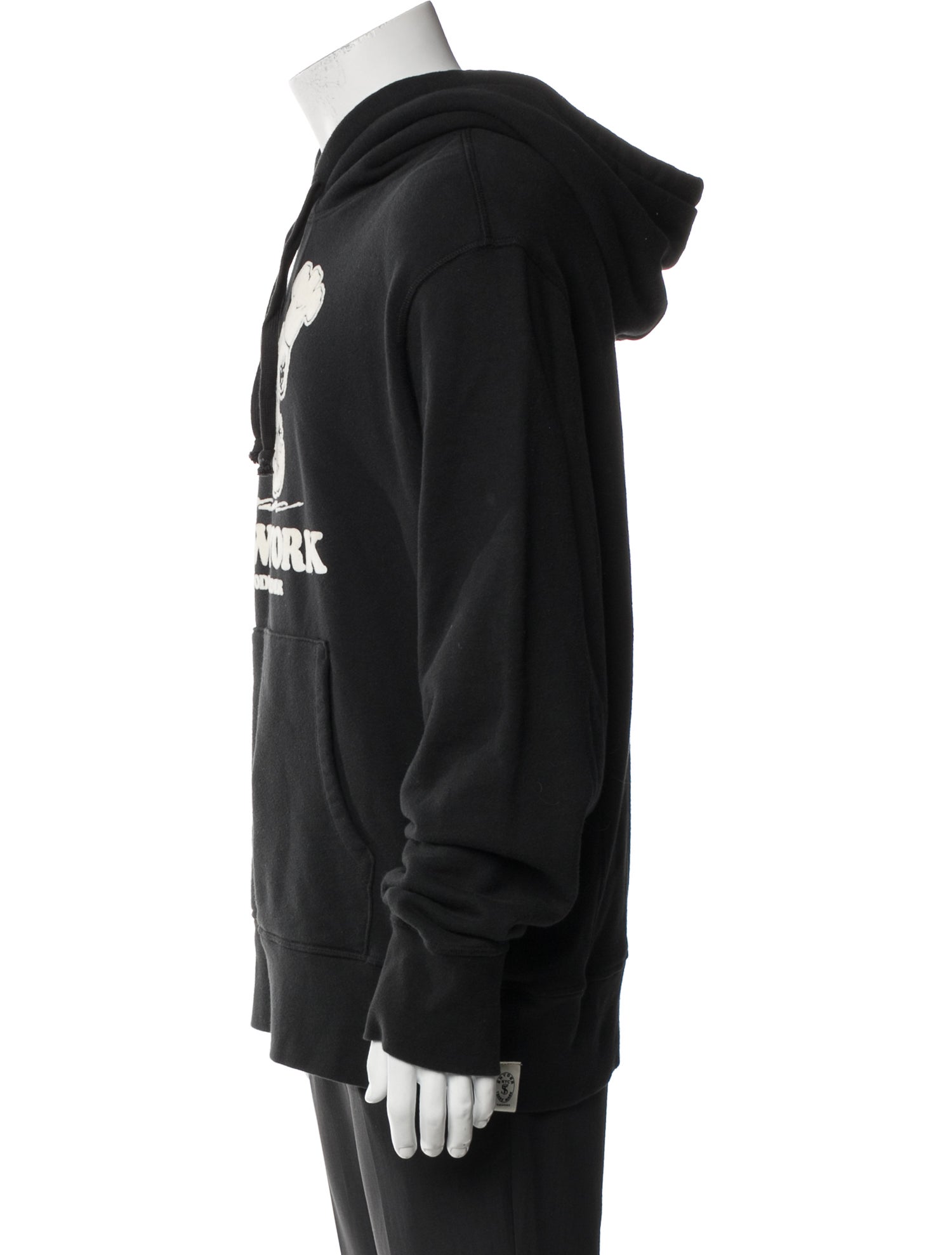 Todd Snyder x Peanuts Graphic Print Crew Neck Hoodie