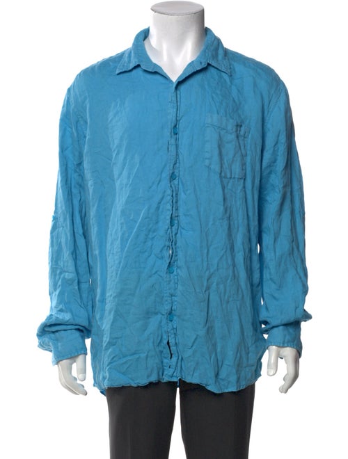 TOSCANA Linen Long Sleeve Shirt