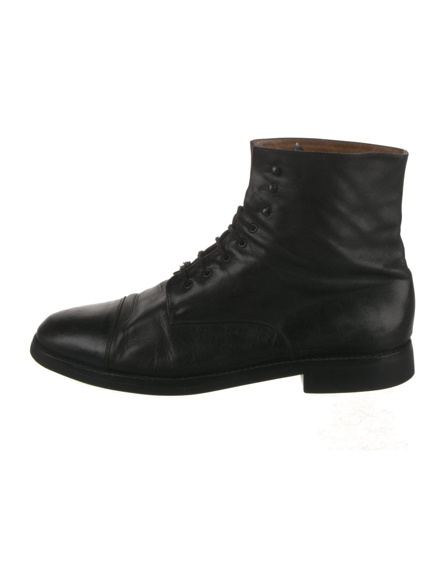To Boot Leather Lace-Up Boots