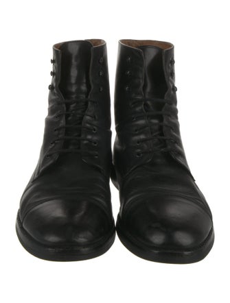 To Boot Leather Lace-Up Boots