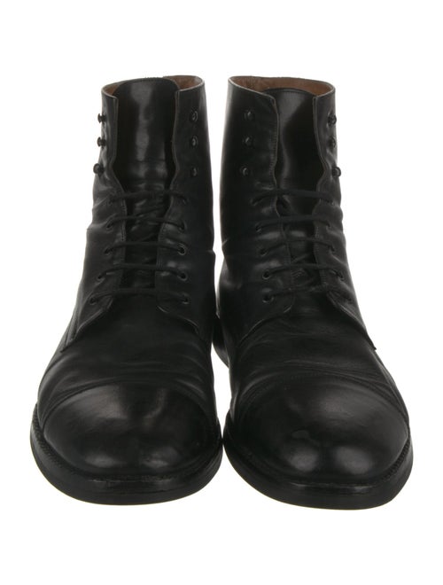 To Boot Leather Lace-Up Boots
