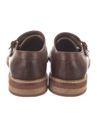 To Boot New York Leather Monk Straps