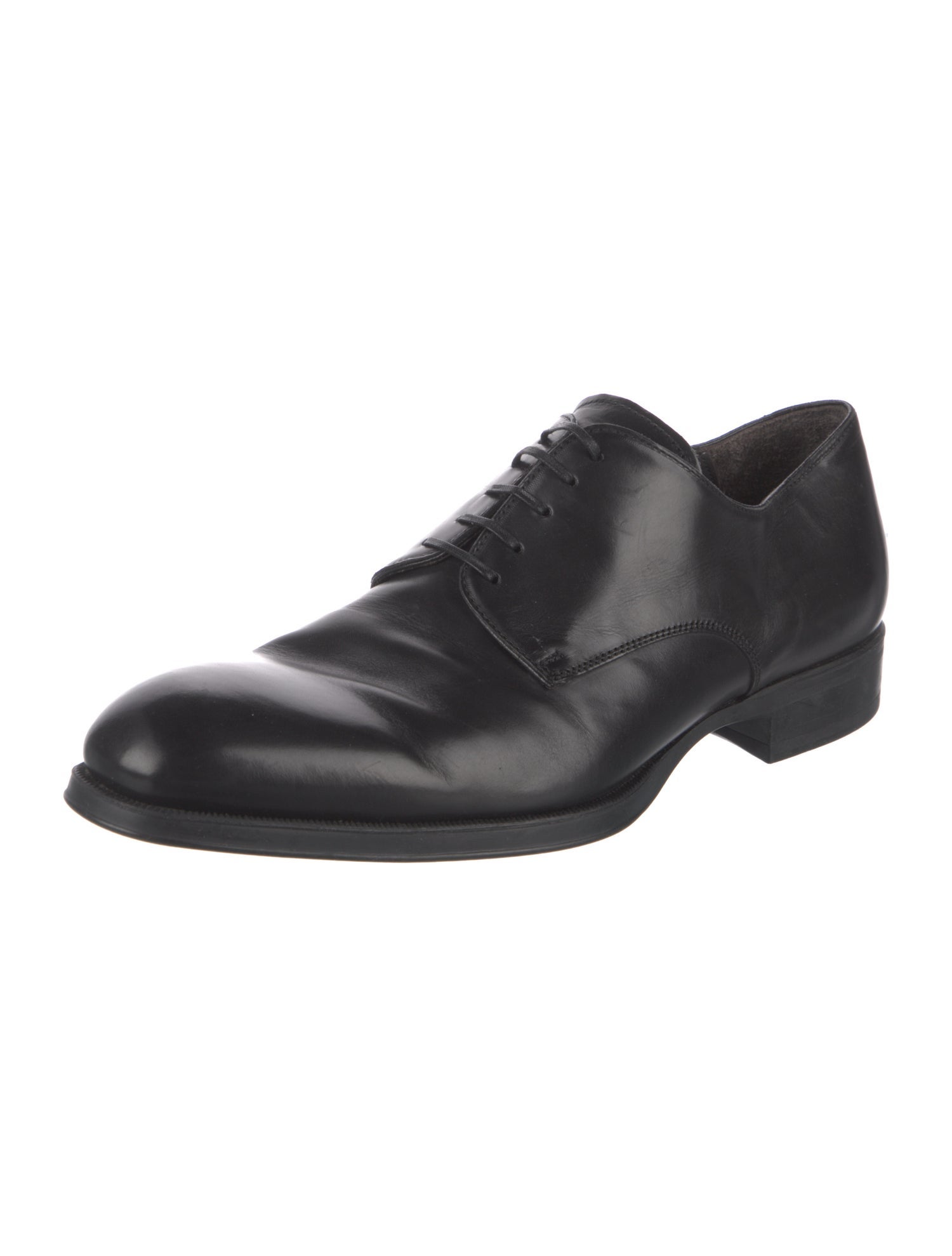 Dior｜OXFORD SHOES (KCP989PGO 900) Dior Embassy Oxford Shoe Black Calfskin with Patina Finish