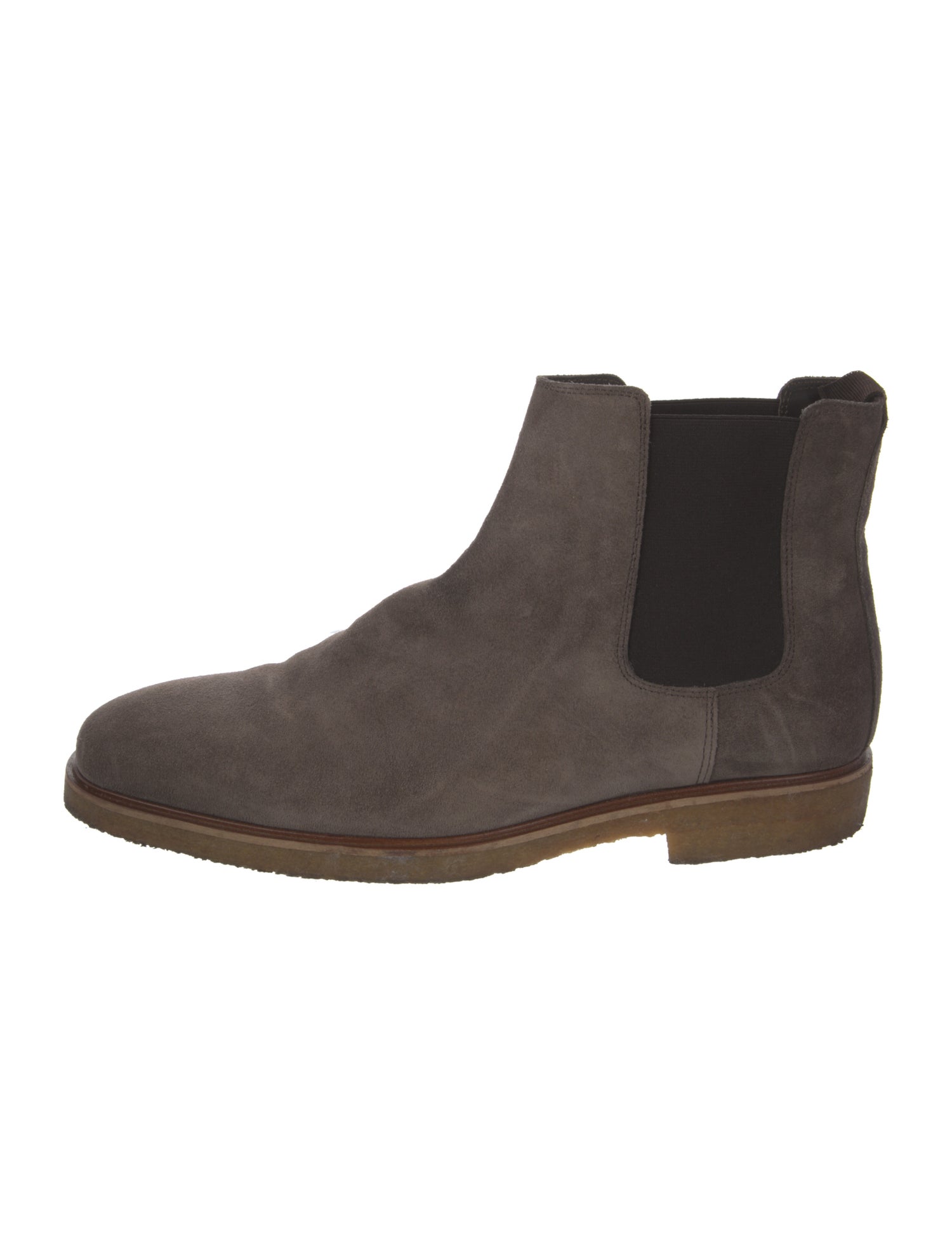 To Boot New York Suede Colorblock Pattern Chelsea Boots