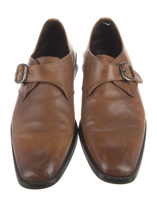 To Boot New York Leather Monk Straps