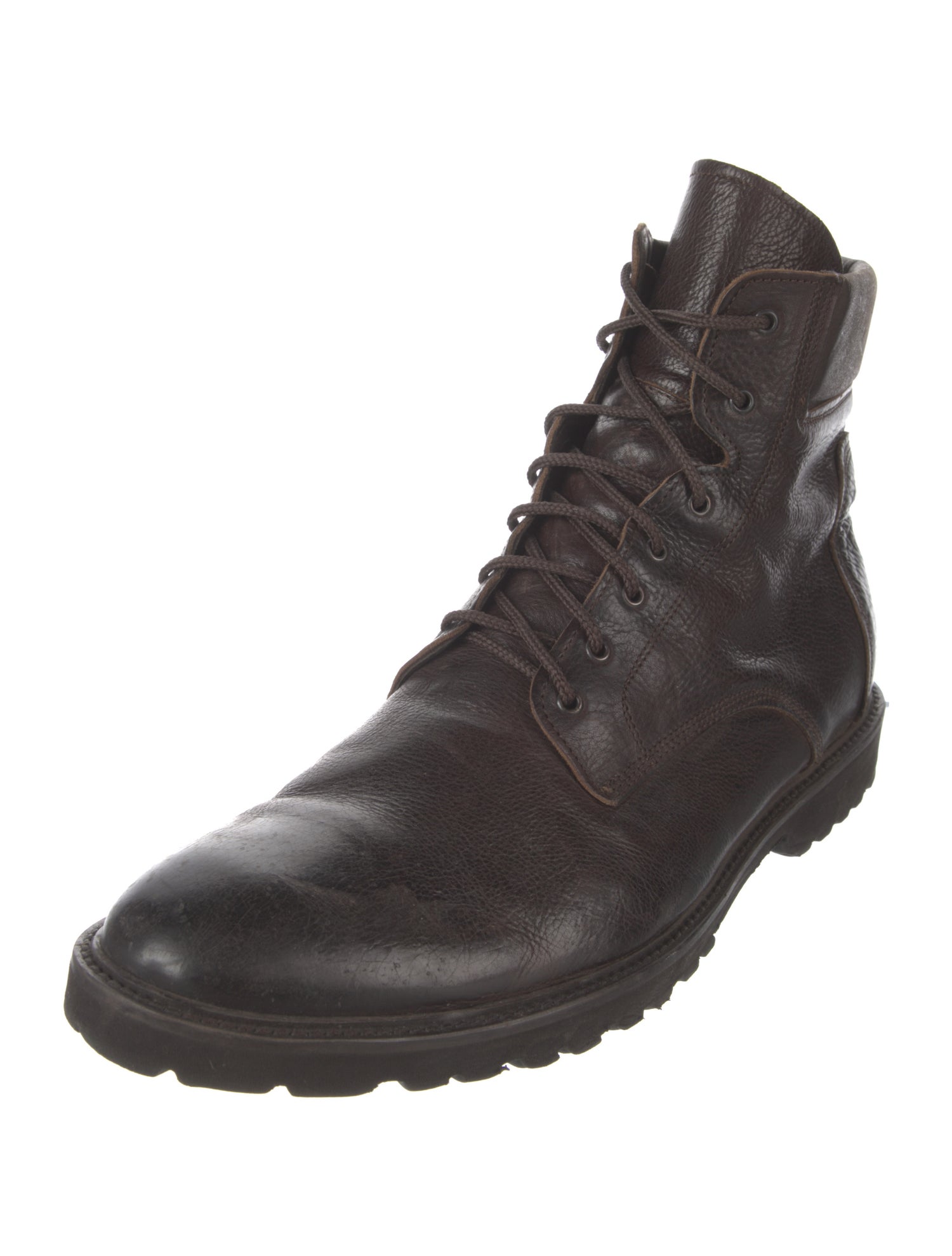 To Boot New York Leather Lace-Up Boots