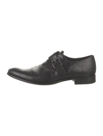 To Boot New York Leather Monk Straps