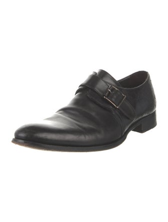 To Boot New York Leather Monk Straps