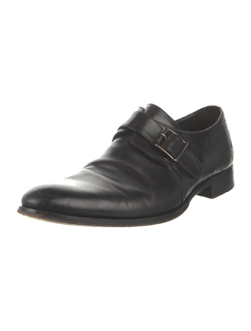 To Boot New York Leather Monk Straps