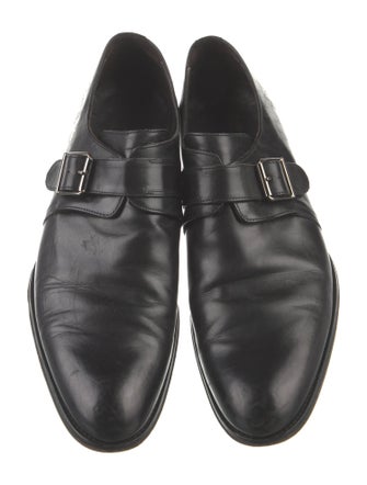 To Boot New York Leather Monk Straps