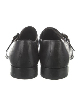 To Boot New York Leather Monk Straps