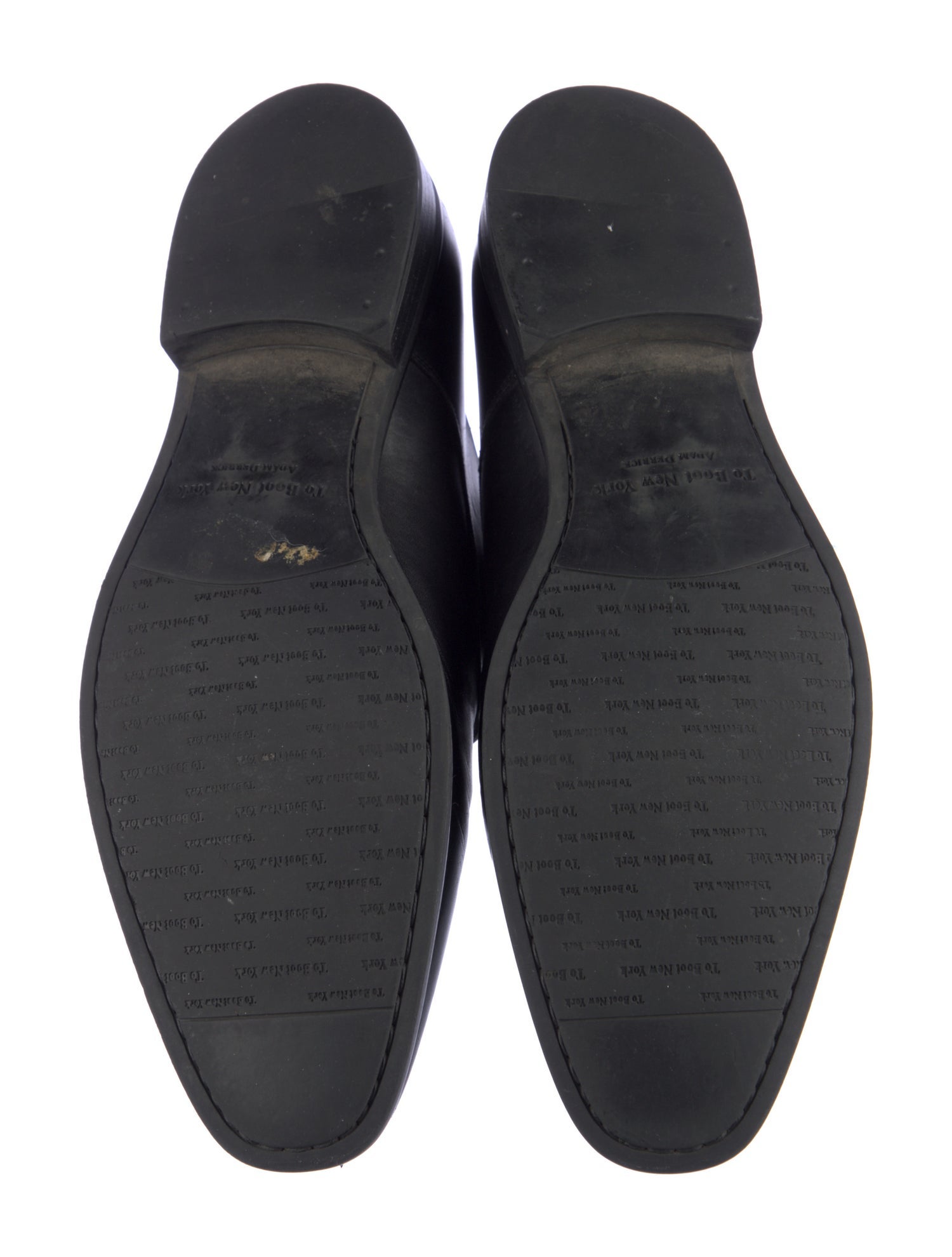 To Boot New York Leather Monk Straps