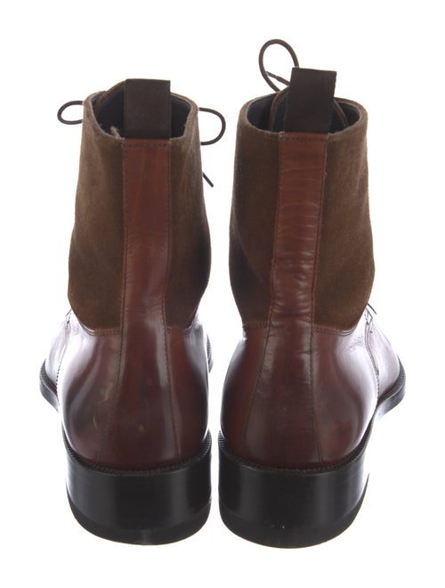 To Boot New York Leather Lace-Up Boots