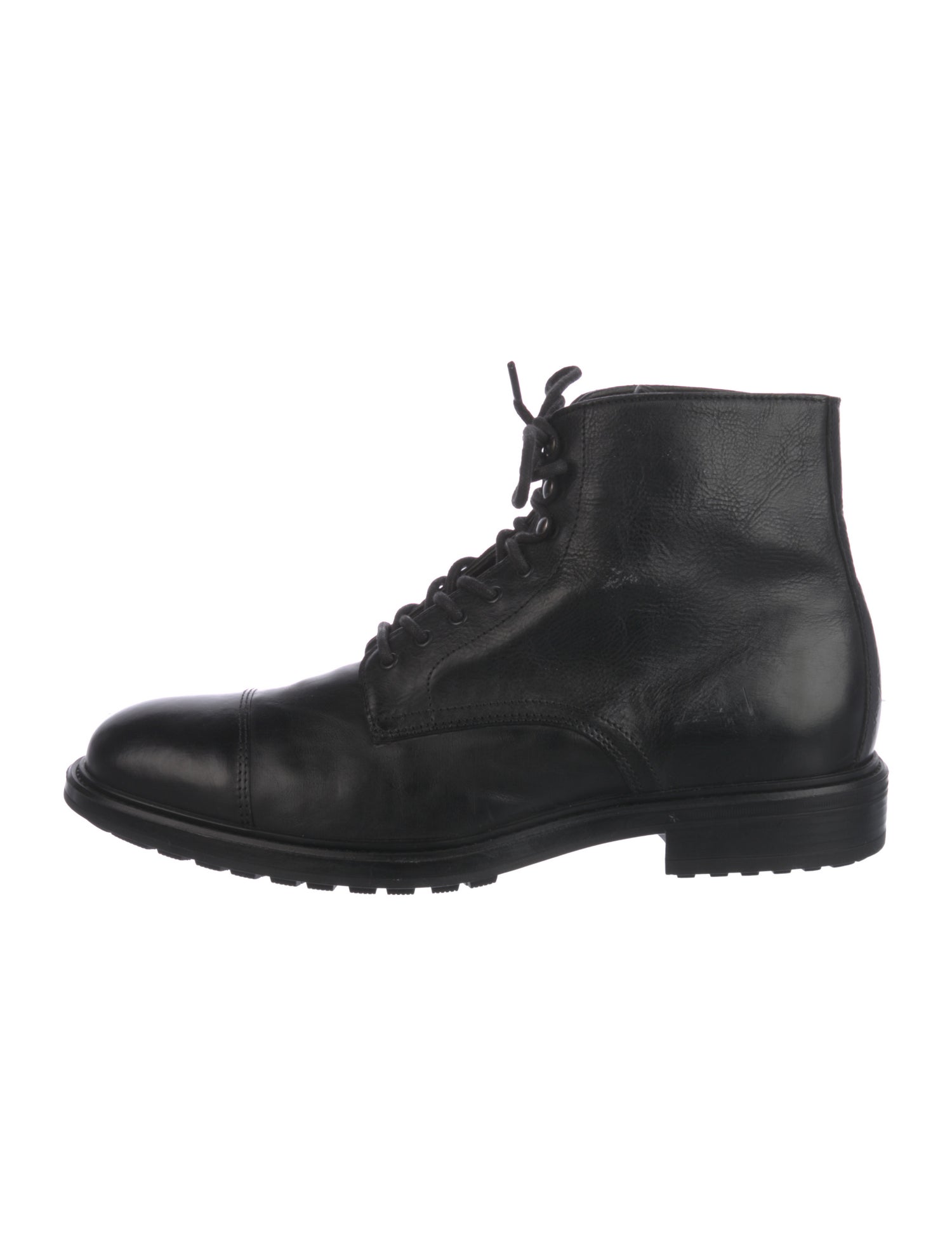 To Boot New York Leather Lace-Up Boots