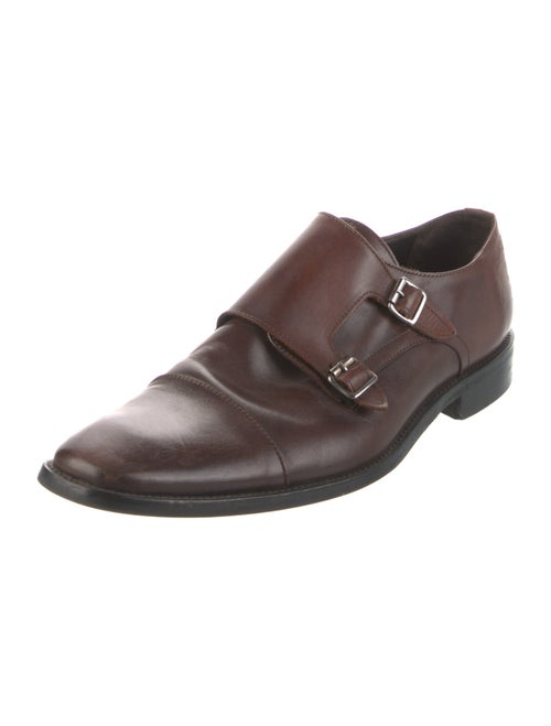 To Boot New York Leather Monk Straps