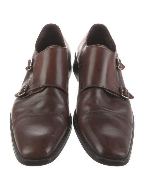 To Boot New York Leather Monk Straps