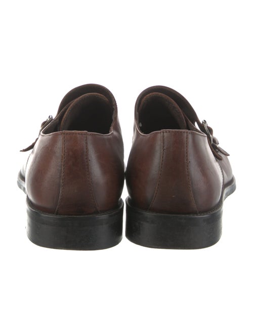 To Boot New York Leather Monk Straps
