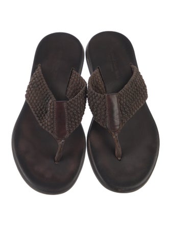To Boot New York Leather Sandals