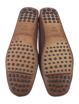 To Boot New York Leather Moccasins