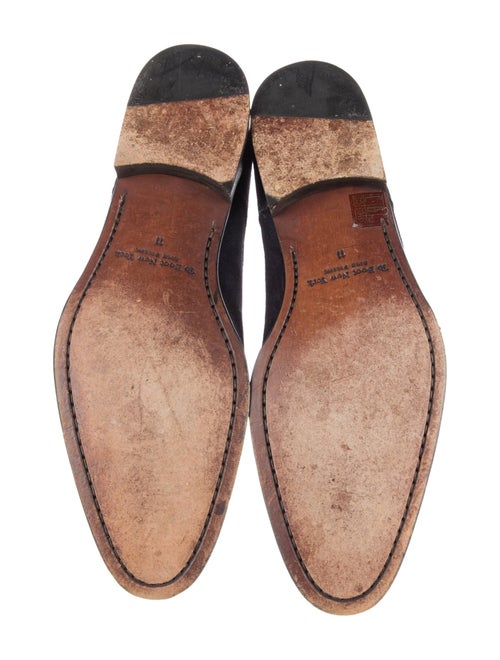 To Boot New York Suede Monk Straps