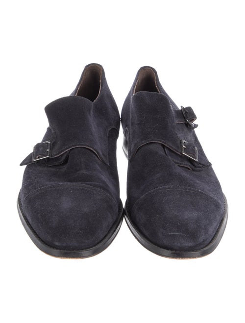 To Boot New York Suede Monk Straps