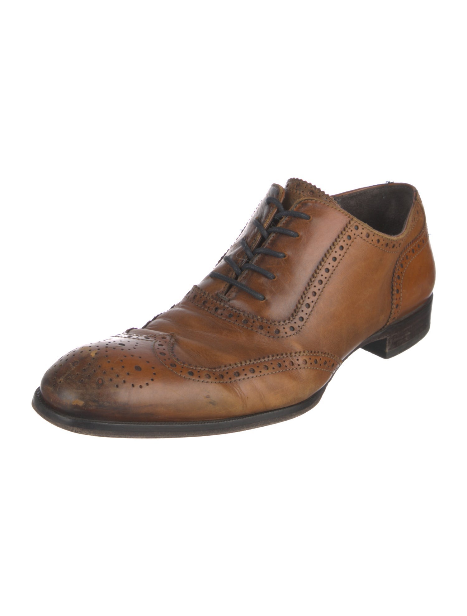 To Boot New York Leather Lasercut Accents Brogues