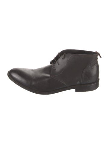 To Boot New York Boots Leather Lace-Up 13