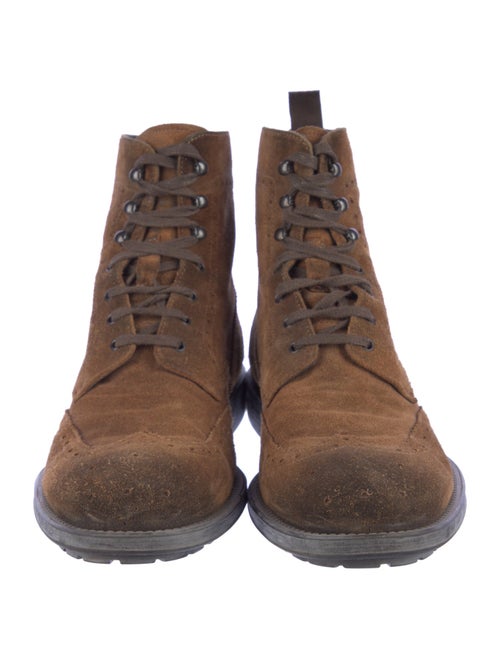 To Boot New York Suede Lace-Up Boots