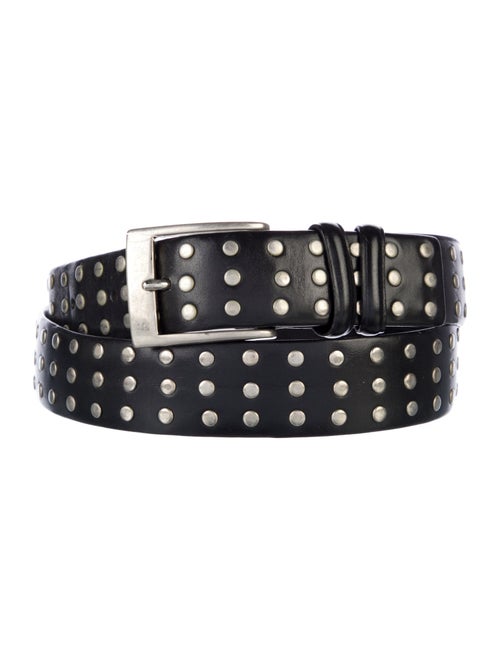 To Boot New York Leather Studded Accents Belt