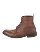To Boot New York Leather Lace-Up Boots