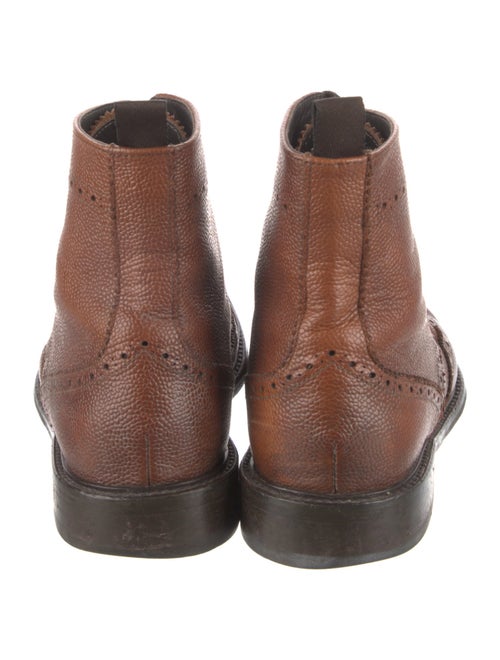 To Boot New York Leather Lace-Up Boots
