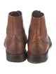 To Boot New York Leather Lace-Up Boots
