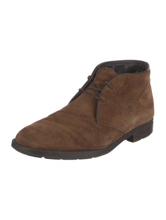 To Boot New York Suede Lace-Up Boots