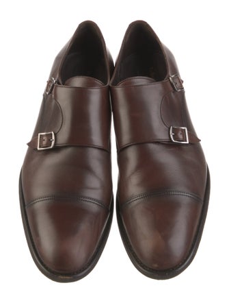 To Boot New York Leather Monk Straps