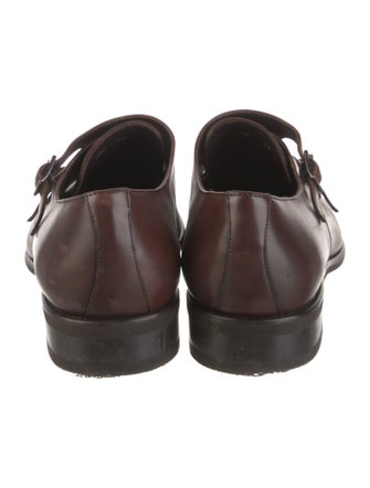 To Boot New York Leather Monk Straps