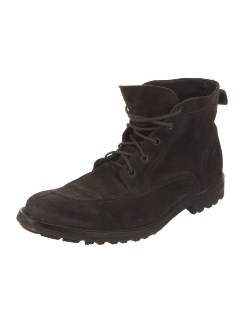 To Boot New York Suede Lace-Up Boots