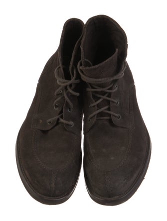 To Boot New York Suede Lace-Up Boots