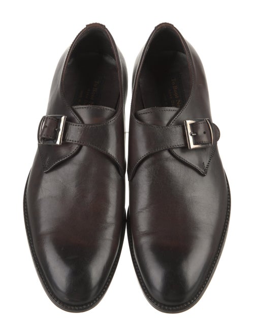 To Boot New York Leather Monk Straps