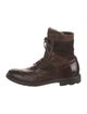 To Boot New York Leather Lace-Up Boots