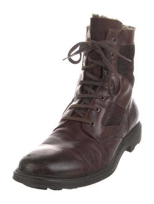 To Boot New York Leather Lace-Up Boots