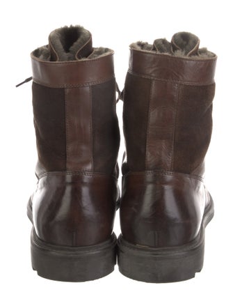 To Boot New York Leather Lace-Up Boots