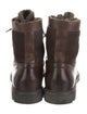 To Boot New York Leather Lace-Up Boots