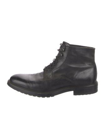 To Boot New York Leather Lace-Up Boots