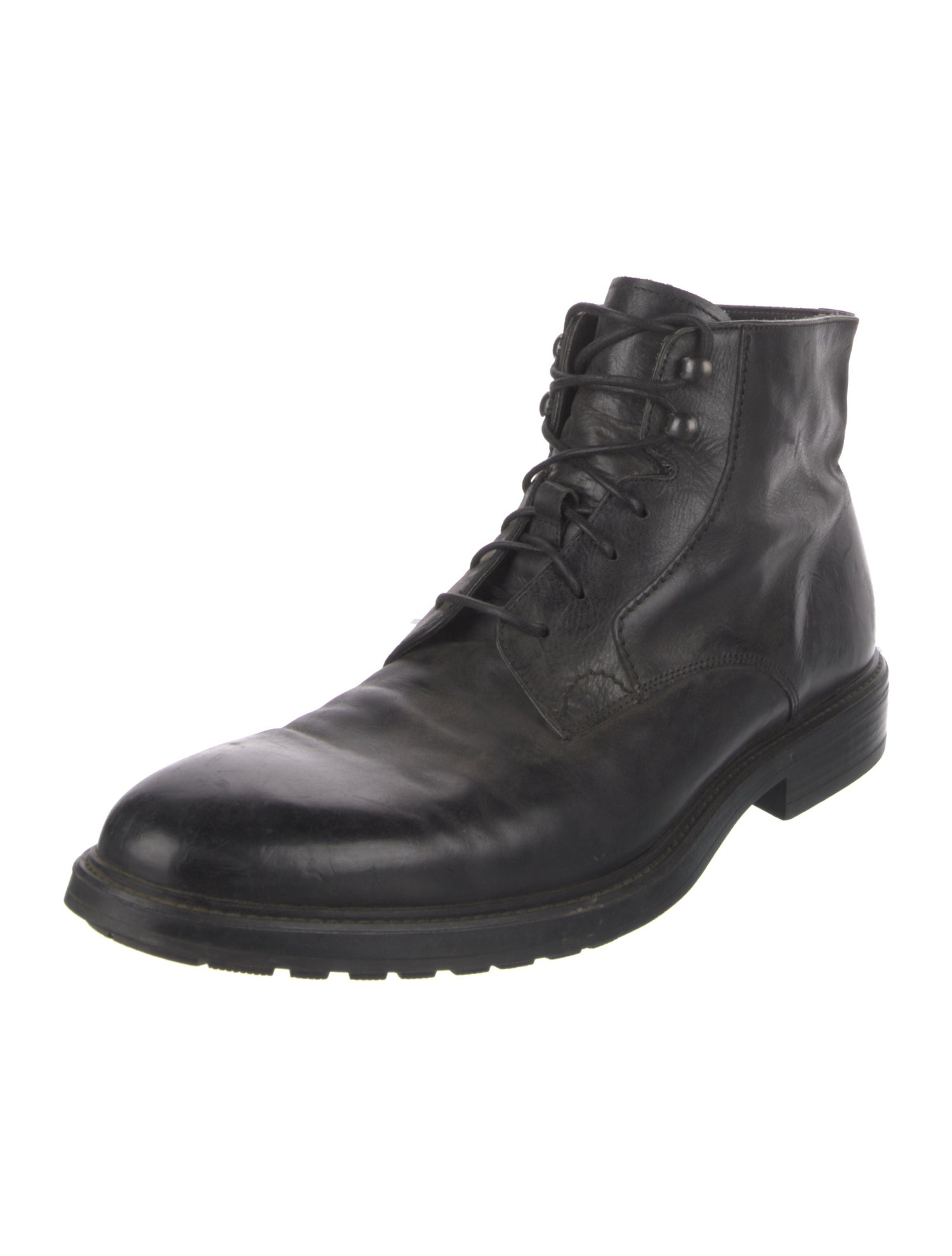 To Boot New York Leather Lace-Up Boots